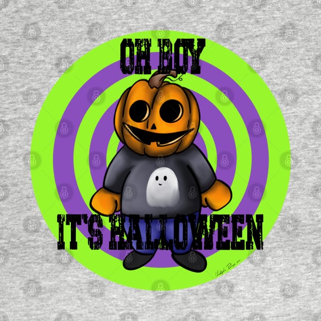 Oh Boy It’s Halloween by Kitopher Designs